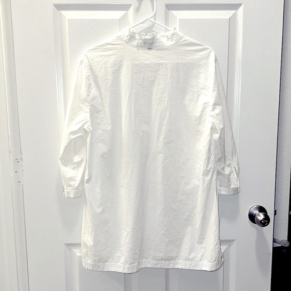 NEW PHOTOS added! Ann Taylor lightweight side split hem tunic top, EUC - Picture 2 of 10